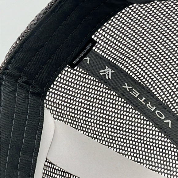 VORTEX GRAY MESH TRUCKER BALL CAP HAT BRAND NEW WITH TAGS OSFM - Picture 7 of 7